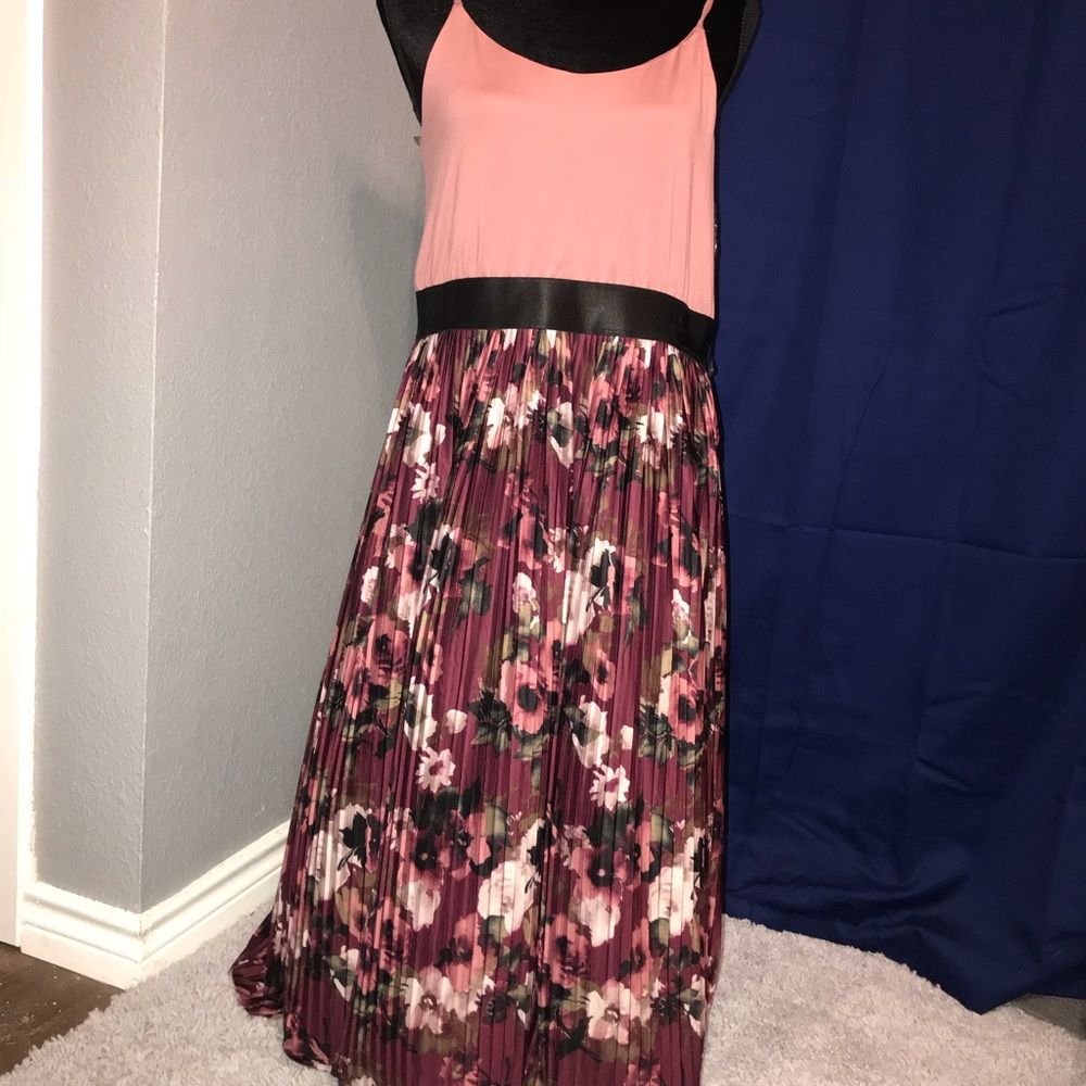 Floral midi dress